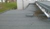 flat roof in good condition for overlaying