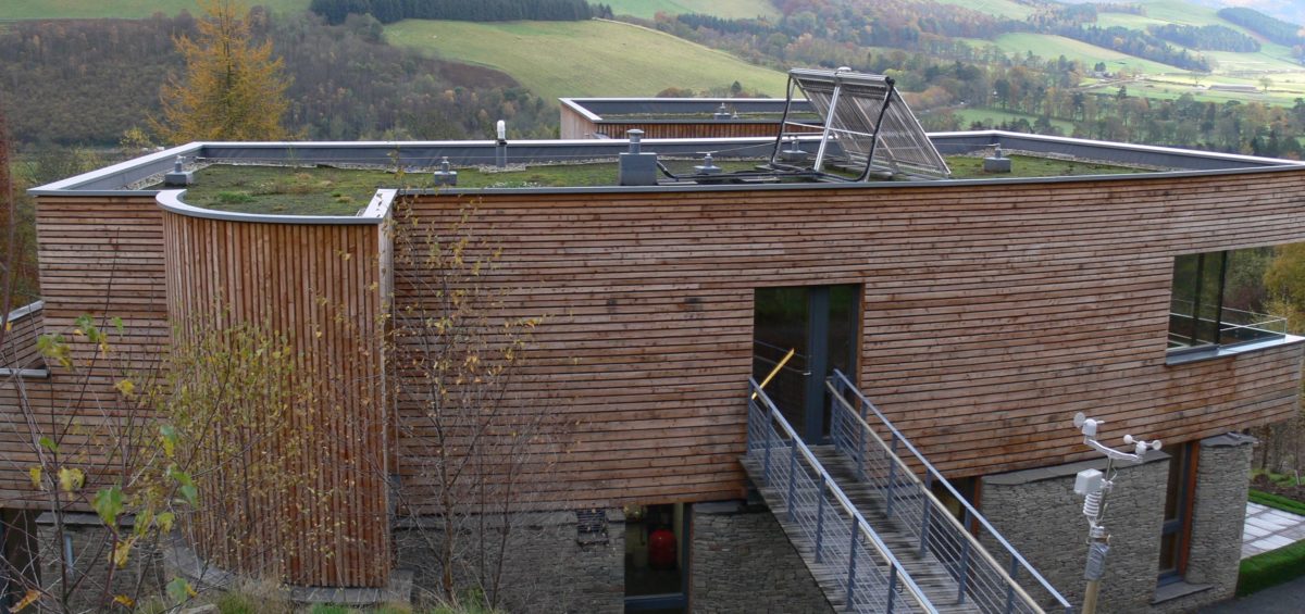 Plummerswood with RIBA Logo - Green Roof